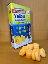 Load image into Gallery viewer, 🔥 Buy 1 Get 1 FREE!🔥 🍋 LemonBlast Yellow Bubble Tablets –Odor Eliminator + Blockage Remover 💥🧼
